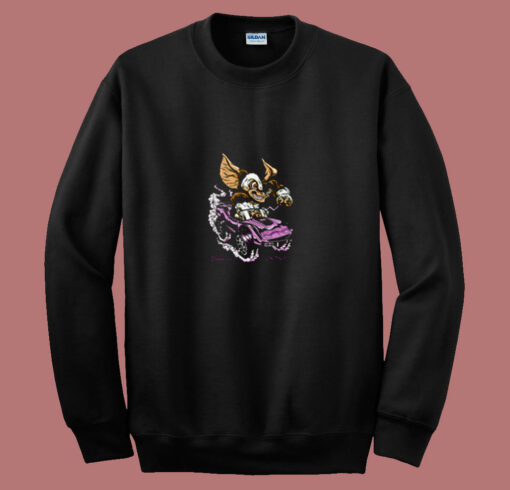 Gizmo Gremlins Psycho Rat Fink Parody 80s Sweatshirt