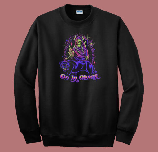 Go In Chaos With Satan 80s Sweatshirt