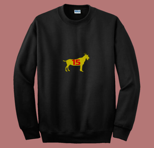 Goat 15 Kansas Football Vintage Kc 80s Sweatshirt