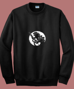 Godzilla Guitar Classic 80s Sweatshirt 1