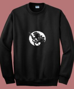 Godzilla Guitar Classic 80s Sweatshirt 1 Godzilla Guitar Classic 80s Sweatshirt 2