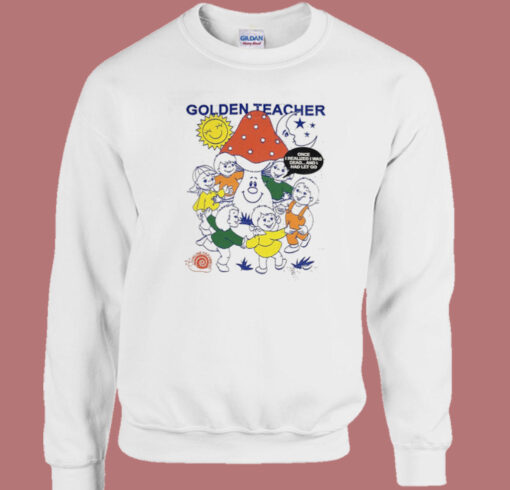 Golden Teacher Mushroom Sweatshirt