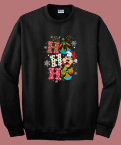 Goofy Be Santa Christmas 80s Sweatshirt