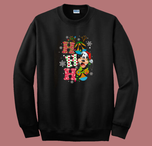 Goofy Be Santa Christmas 80s Sweatshirt