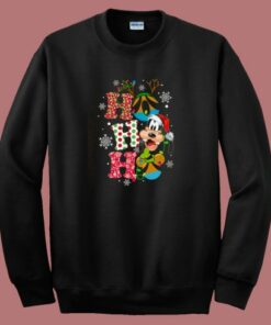 Goofy Be Santa Christmas 80s Sweatshirt
