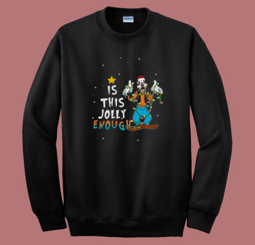 Goofy Disney Is This Jolly Enough 80s Sweatshirt