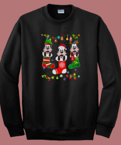 Goofy On Socks Christmas 80s Sweatshirt