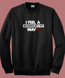 Graci Noir I Feel A Bloodcl 80s Sweatshirt