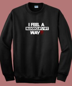 Graci Noir I Feel A Bloodcl 80s Sweatshirt