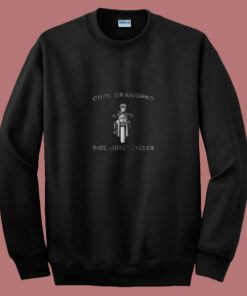 Grandpas Ride Motorcycles 80s Sweatshirt