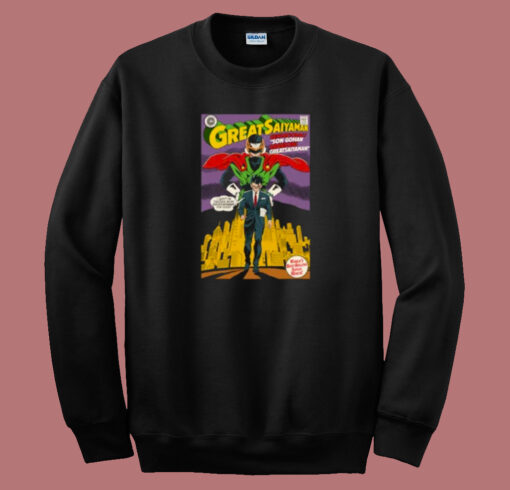 Great Saiyaman Comics 80s Sweatshirt