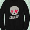 Green Day Skull Sweatshirt