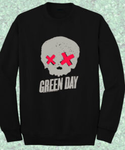 Green Day Skull Sweatshirt 1