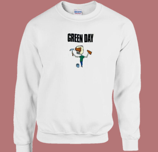 Greenday Band Nimrod 80s Sweatshirt