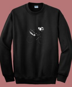 Grey Style Hipster Panda 80s Sweatshirt 1 Grey Style Hipster Panda 80s Sweatshirt 2