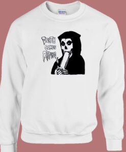 Grim Reaper Death Comes Ripping Sweatshirt 1