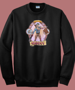 Groovy Ash from Evil Dead 80s Sweatshirt