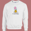 Gudetama Its My Birthday 80s Sweatshirt