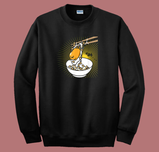 Gudetama Ugh Rice Bowl 80s Sweatshirt