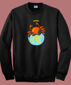 Gudetama Zodiac Cancer 80s Sweatshirt