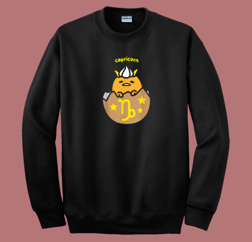 Gudetama Zodiac Capricorn 80s Sweatshirt