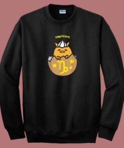 Gudetama Zodiac Capricorn 80s Sweatshirt