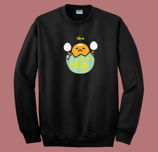 Gudetama Zodiac Libra 80s Sweatshirt