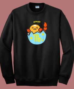Gudetama Zodiac Scorpio 80s Sweatshirt