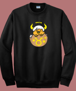 Gudetama Zodiac Taurus 80s Sweatshirt
