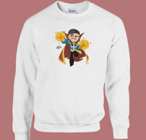 Guri Hiru Doctor Strange 80s Sweatshirt