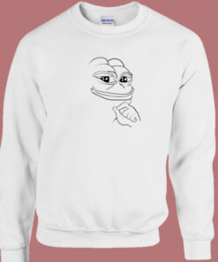 Haider Pepe Frog Sweatshirt Haider Pepe Frog Sweatshirt