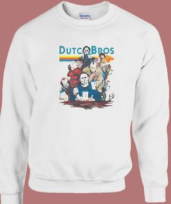 Halloween Dutch Bros Coffee Sweatshirt