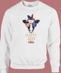 Happy New Year Usa 2023 Sweatshirt Happy New Year Usa 2023 Sweatshirt