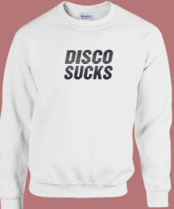 Harajuku Disco Sucks 80s Sweatshirt 1