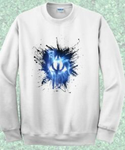 Harry Potter Expecto Patronus Deathly Hallow Crewneck Sweatshirt 1 Harry Potter Expecto Patronus Deathly Hallow Crewneck Sweatshirt 4
