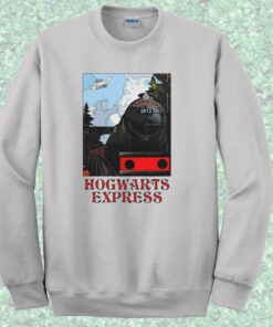 Harry Potter Hogwarts Express Train Crewneck Sweatshirt Harry Potter Hogwarts Express Train Crewneck Sweatshirt