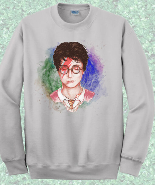 Harry PotterDavid Bowie Stardust Crewneck Sweatshirt