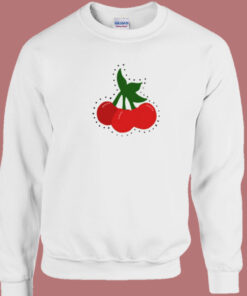 Harry Styles Bedazzled Cherry Sweatshirt On Sale 1
