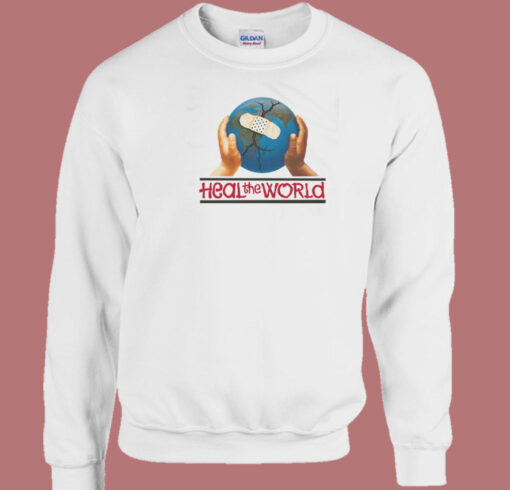 Heal The World 80s Sweatshirt