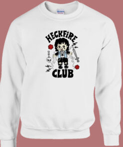 Heckfire Club Eddie Munson Sweatshirt Heckfire Club Eddie Munson Sweatshirt