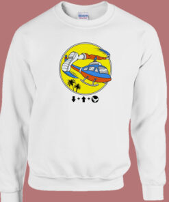 Helicopter Kick 80s Sweatshirt