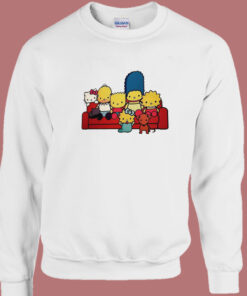 Hello Kitty The Simpsons Sweatshirt 1
