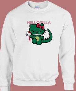 Hellozilla Hello Kitty Godzilla Sweatshirt 1