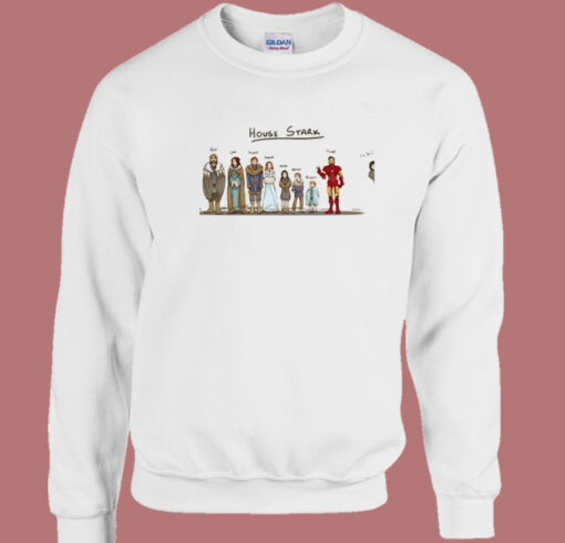 House Stark And Iron Man Sweatshirt