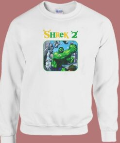 Hulk Shrek 2 Graphic Sweatshirt 1 Hulk Shrek 2 Graphic Sweatshirt 2