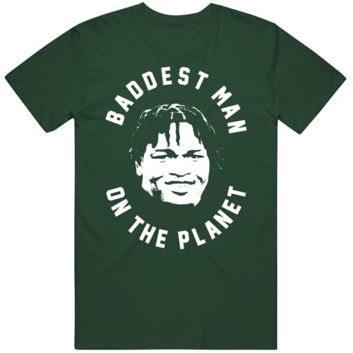 Jalen Carter Baddest Man On The Planet Philadelphia Football Fan T Shirt