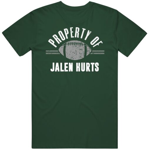 Jalen Hurts Property Of Philadelphia Football Fan T Shirt