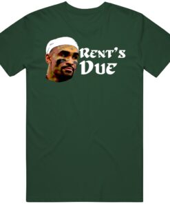 Jalen Hurts Rents Due Philadelphia Football Fan T Shirt Jalen Hurts Rents Due Philadelphia Football Fan T Shirt
