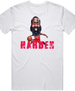 James Harden Caricature Philadelphia Basketball Fan T Shirt James Harden Caricature Philadelphia Basketball Fan T Shirt