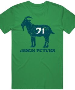 Jason Peters Goat 71 Philadelphia Football Fan Distressed T Shirt Jason Peters Goat 71 Philadelphia Football Fan Distressed T Shirt